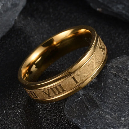 Vintage Roman Numberss Ring