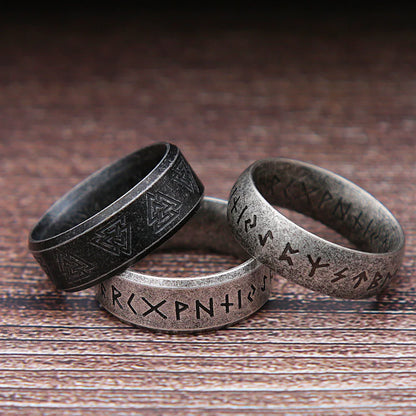 Retro Rune Ring