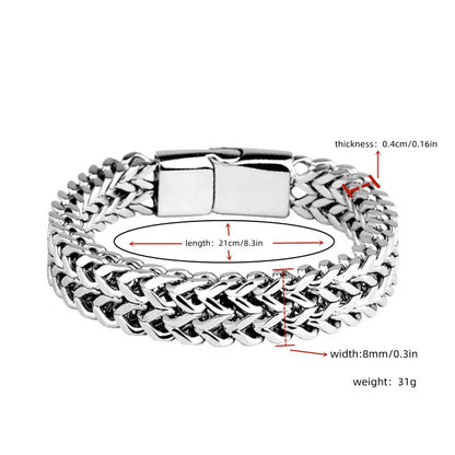 Braided Buckle Bracelet