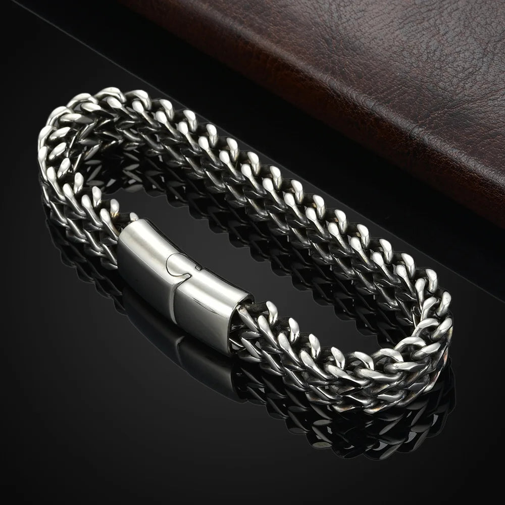 Braided Buckle Bracelet