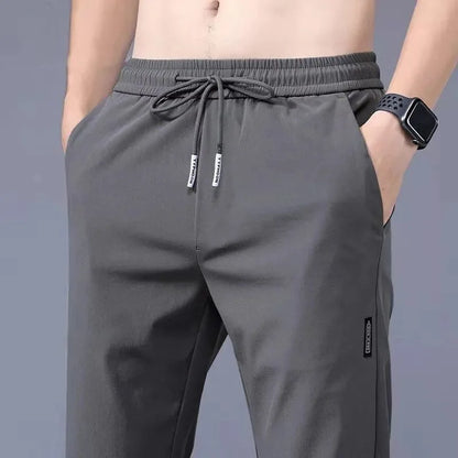 Silk Thin Casual Pants