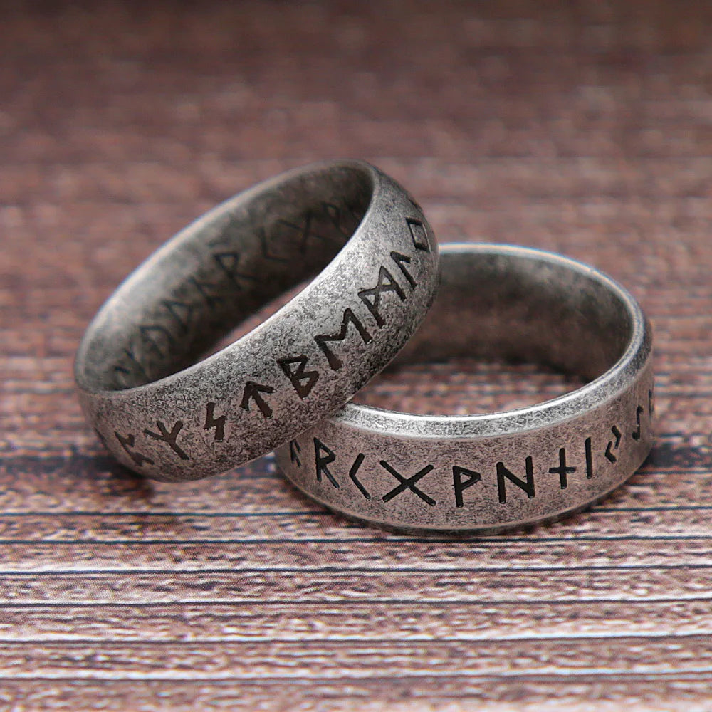 Retro Rune Ring